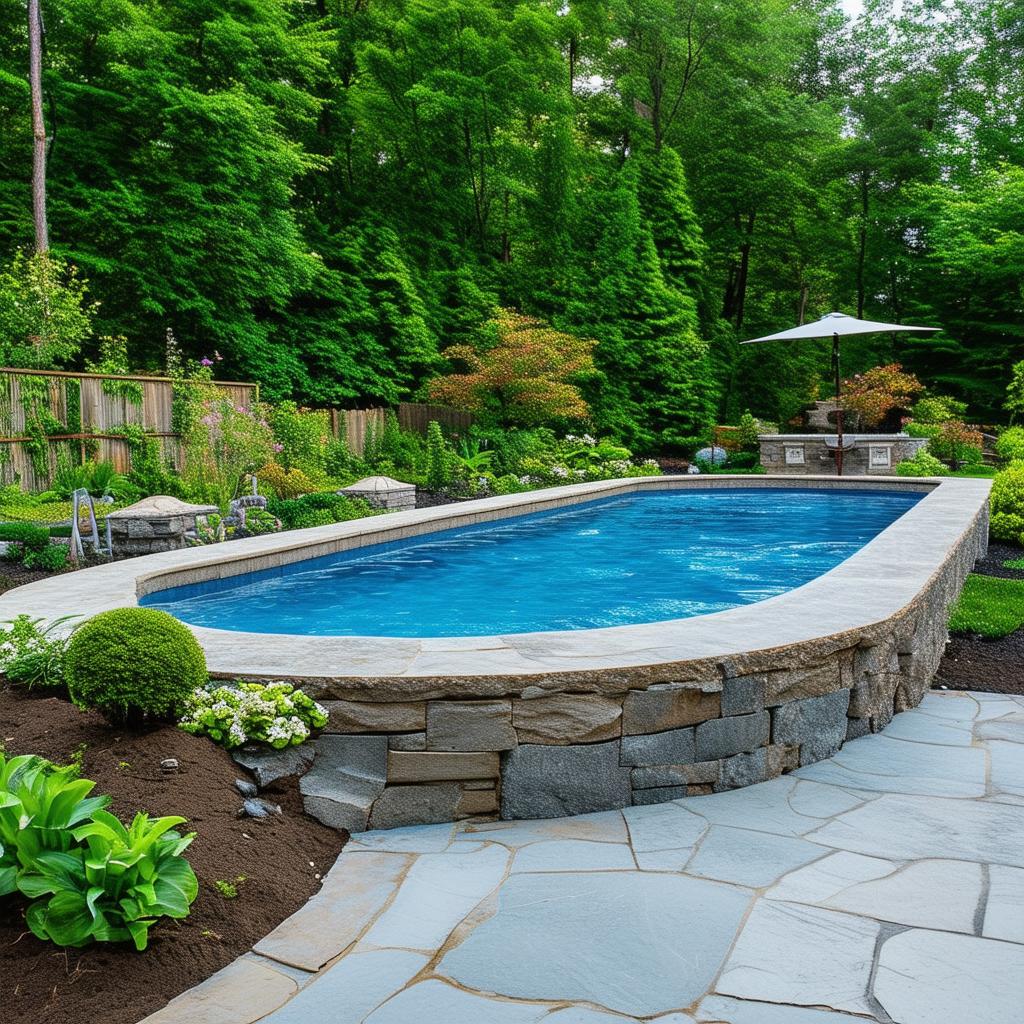 Enhancing Your Backyard Oasis: Above Ground Pool Landscaping