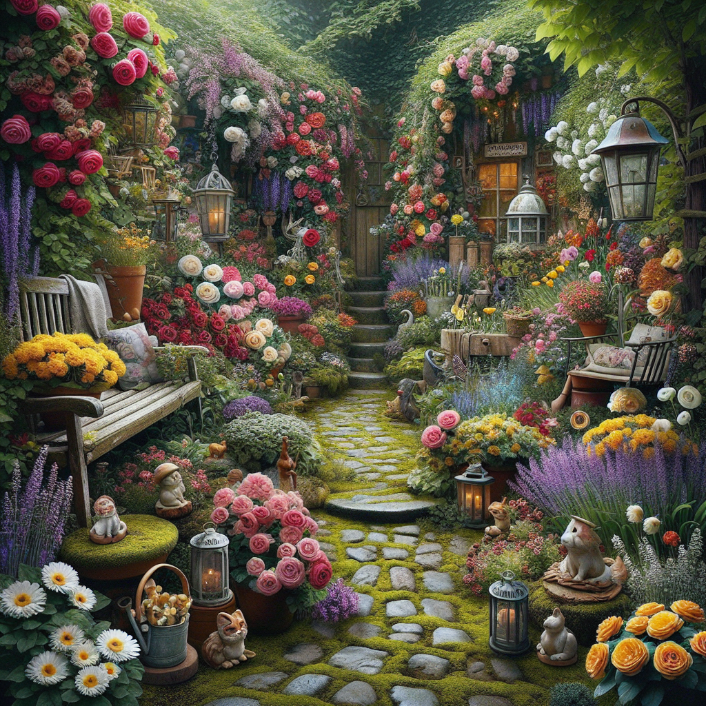 Garden path decoration inspiration