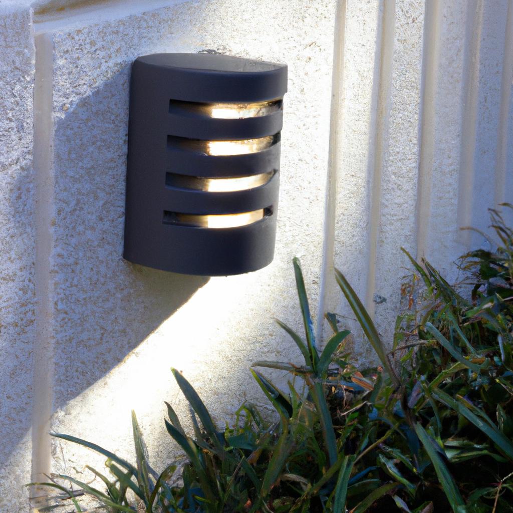 Maximizing Security and Safety ⁣with Motion ⁢Sensor Garden ⁢Wall ‍Lights