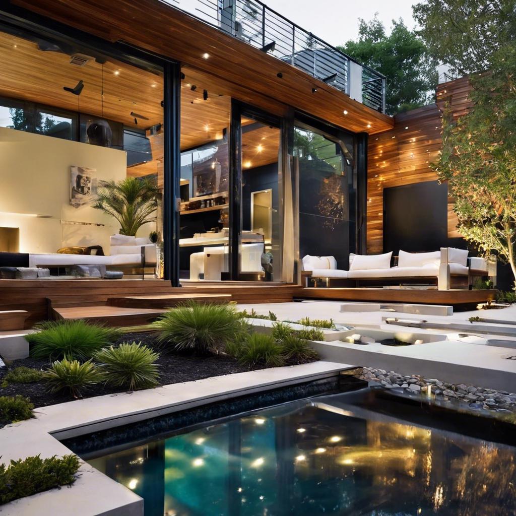 Adding Artistic Touches to Your Modern Backyard