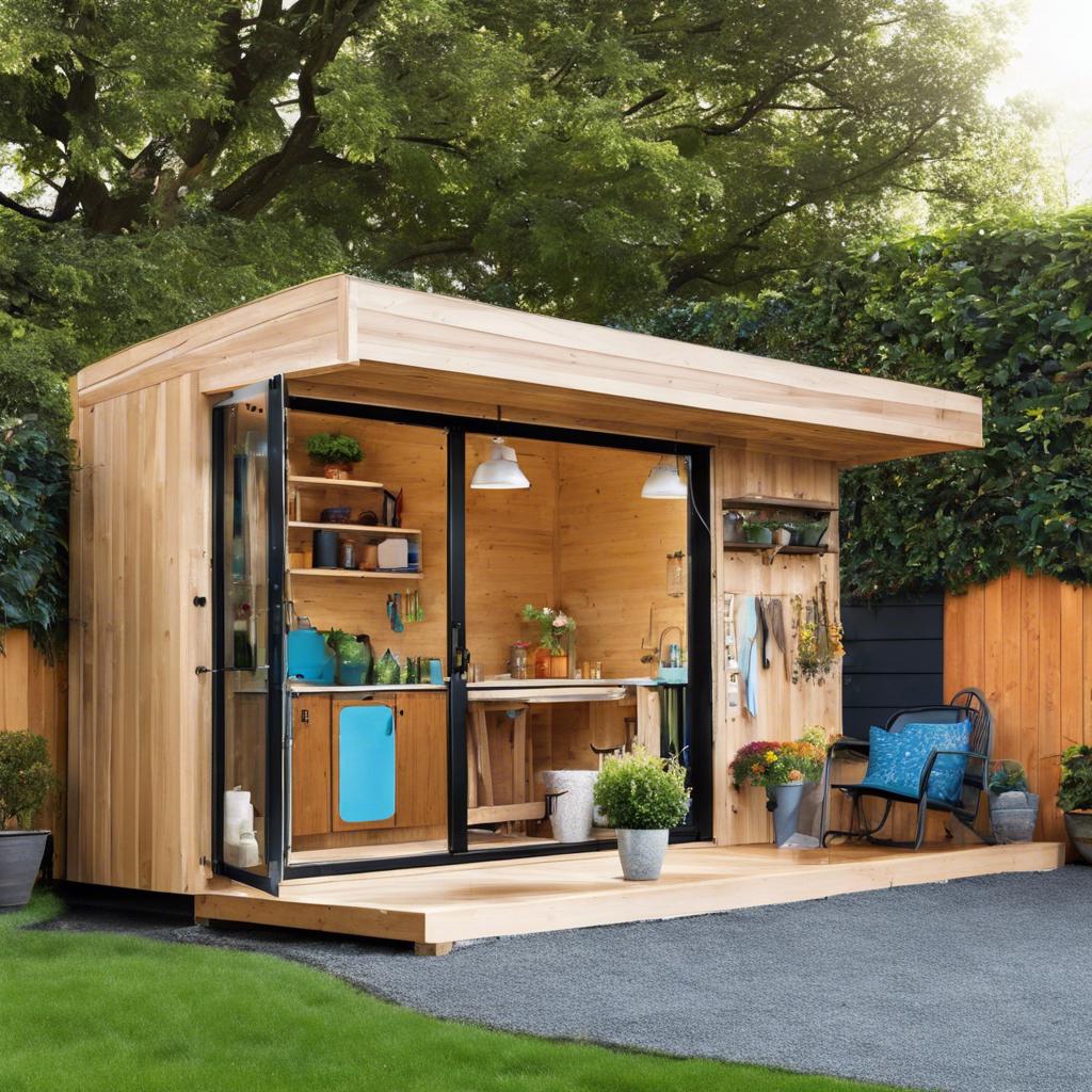 Utilizing Vertical Space: ⁤Tips for‍ Vertical Shed Designs