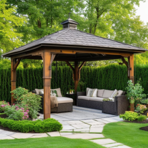 Elegant Outdoor Relaxation in Your Backyard Gazebo