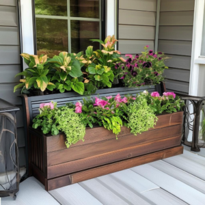 Charming Ways to Style Your Bench Planter Box