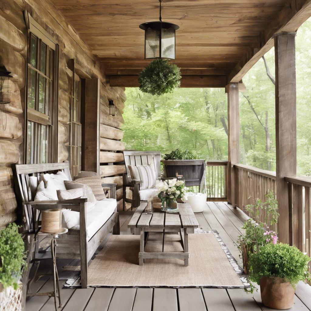 1. Cozy Up Your Outdoor Space with Rustic Porch Ideas