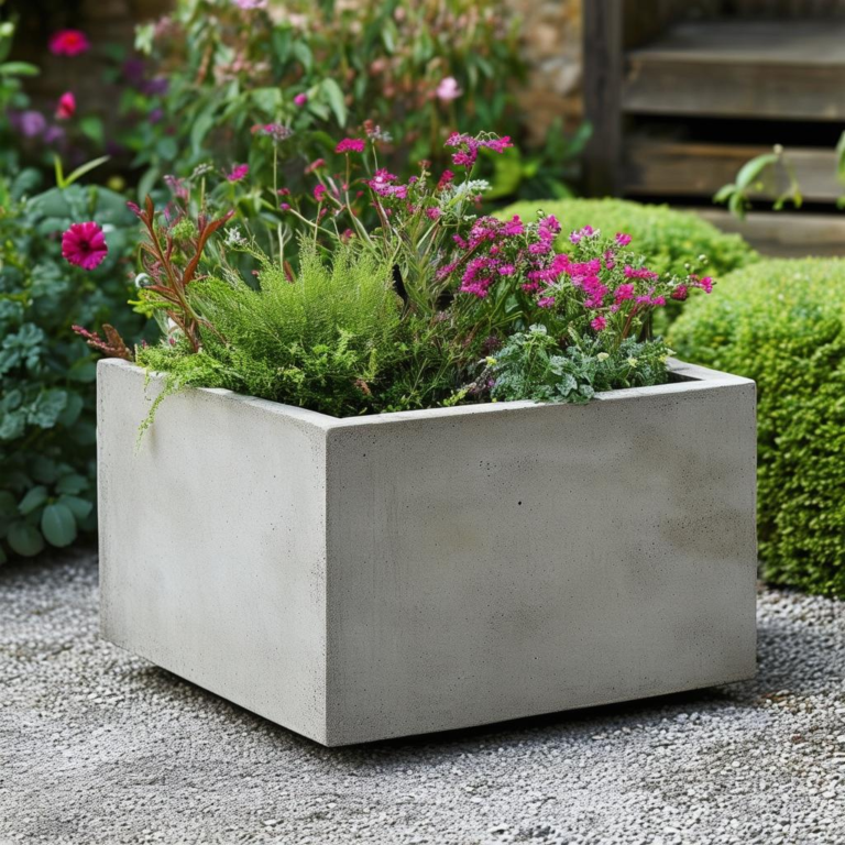 Unleash Your Creativity with Concrete Garden Planter Decor Ideas