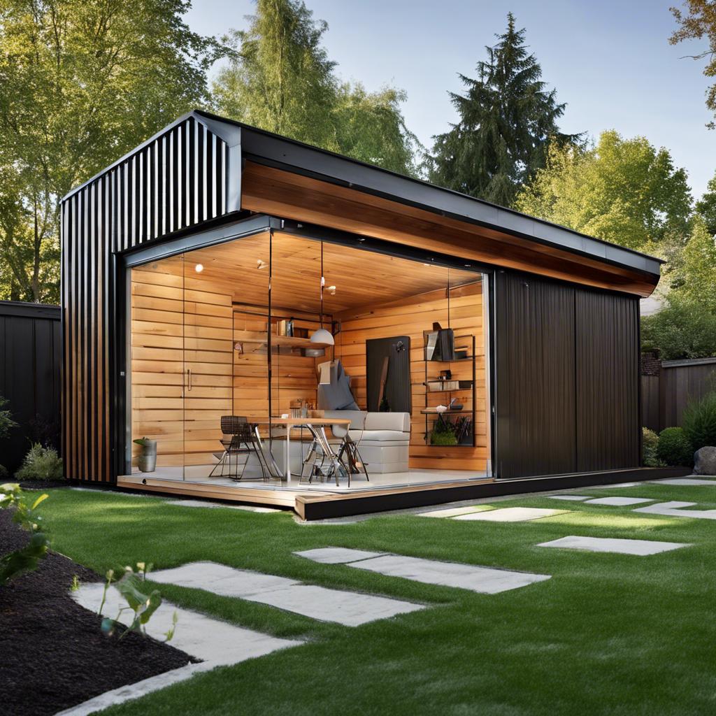 Seamless Indoor-Outdoor Living: Blurring the Boundaries with Modern‌ Shed Designs