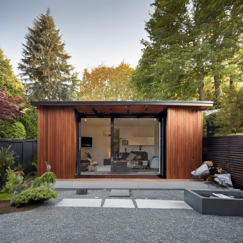 The Ultimate Relaxation Spot: Transforming Your Backyard with a Modern Shed