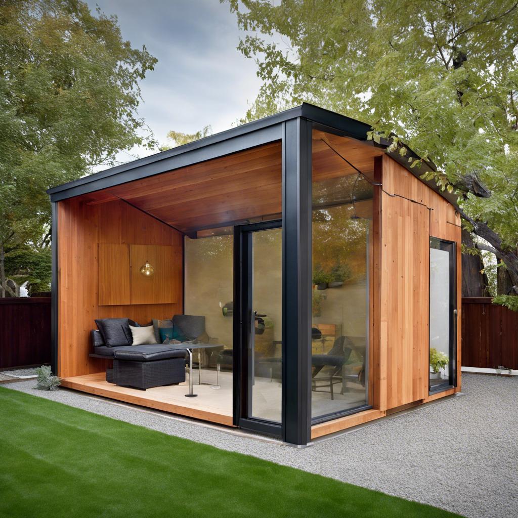 Sleek and⁤ Functional: The ​Appeal of Modern Shed Designs