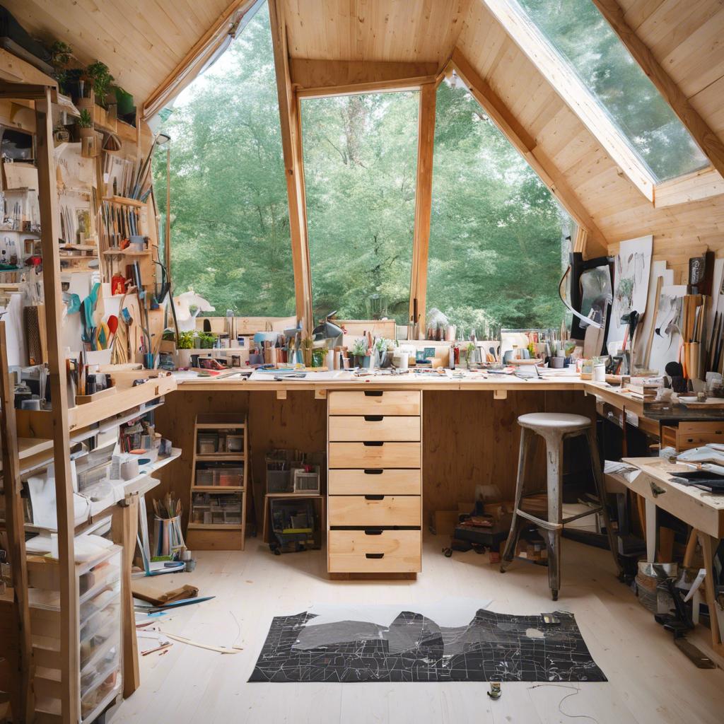 Maximizing ⁤Natural Light in Your Art⁣ Studio‌ Shed