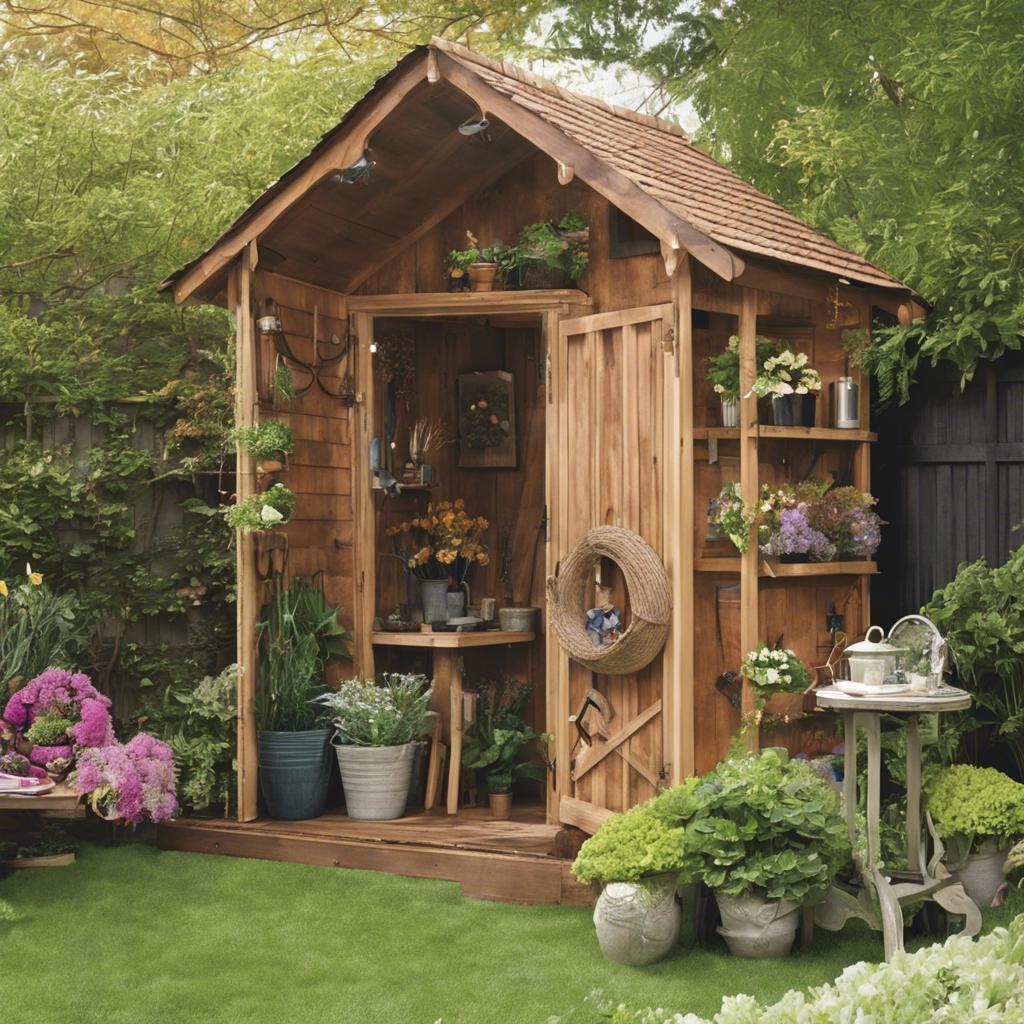 Blending ⁢Indoor and Outdoor Living: Garden Shed Designs with a Twist