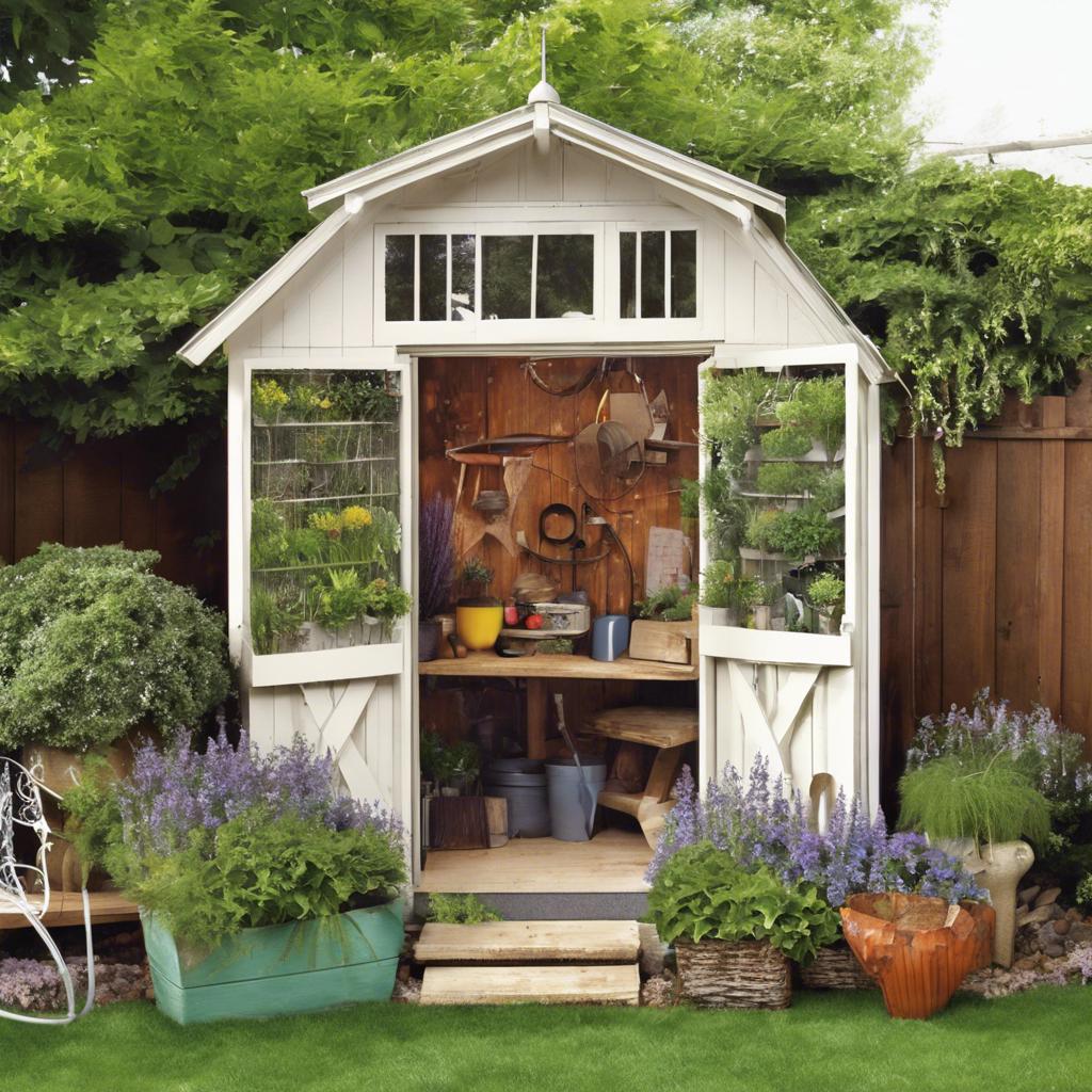 Utilizing Space Efficiently: Small Garden​ Shed Designs