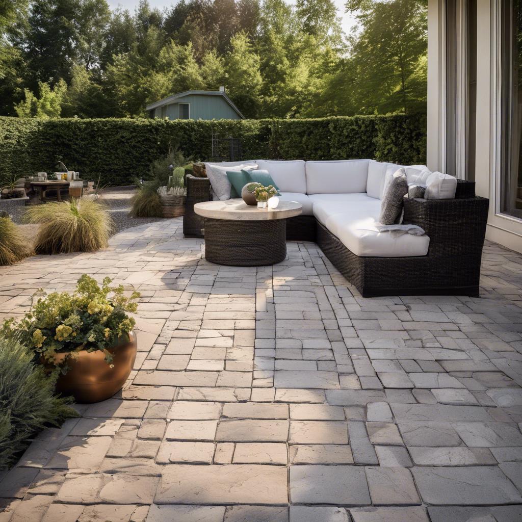 Adding Elegance and Style with Modern Paver Patio Designs