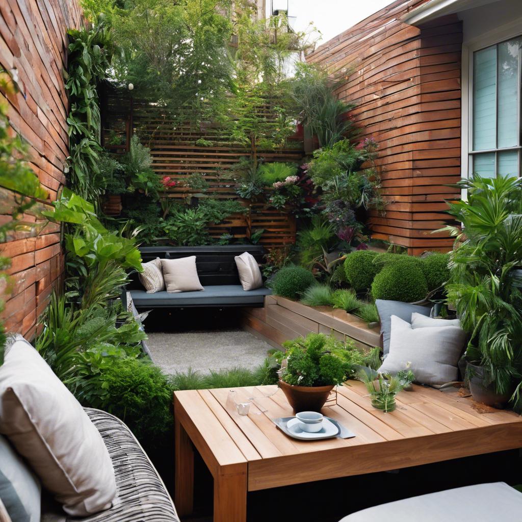 Incorporating Functional Elements in Small Garden Design