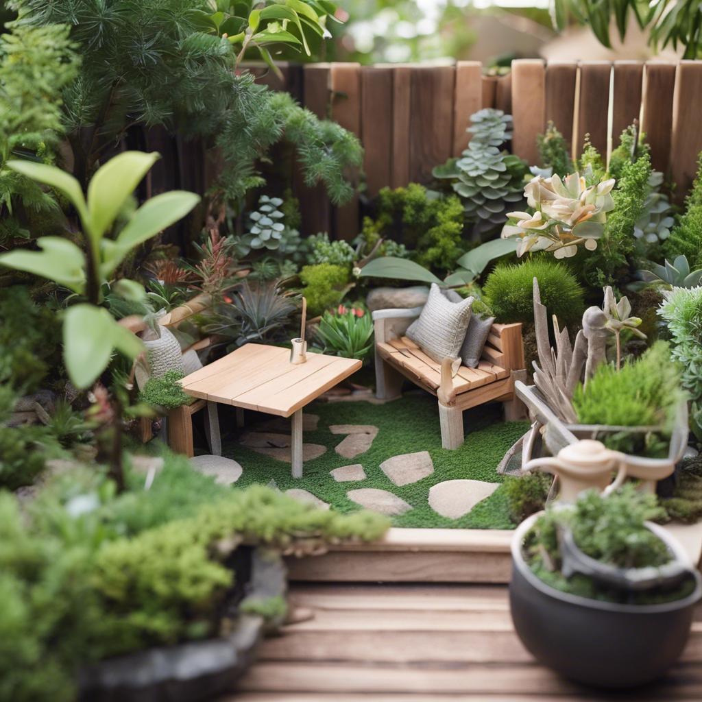 Embracing Minimalism⁢ in Small Garden Landscape Design