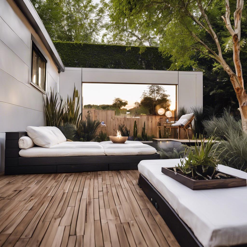 Creating a⁢ Relaxing ‍Oasis in⁢ Your Modern Backyard