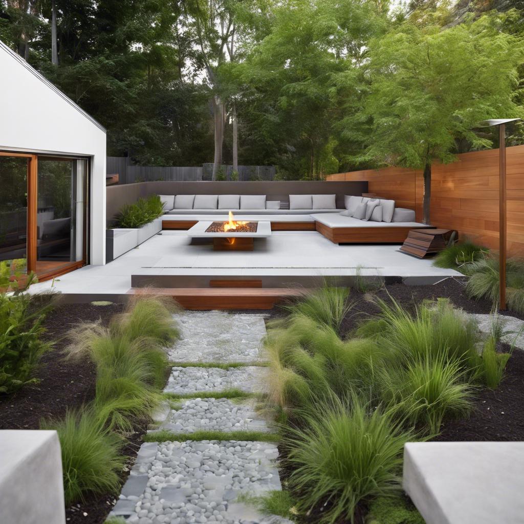 Creating Sustainable Practices in⁤ Modern Backyard Design