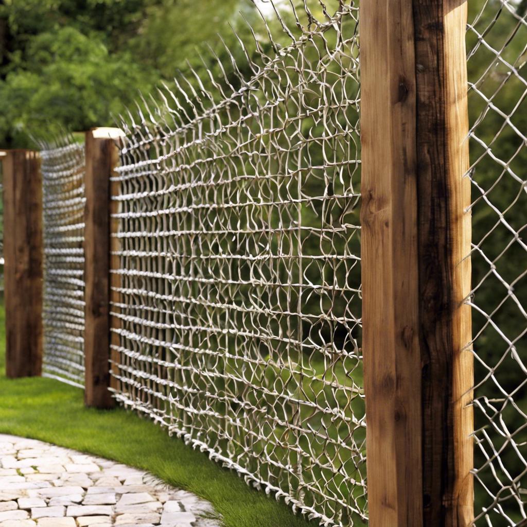 5. Creative Combinations: Mixing Materials to Enhance Wood and Wire‌ Fence⁤ Designs