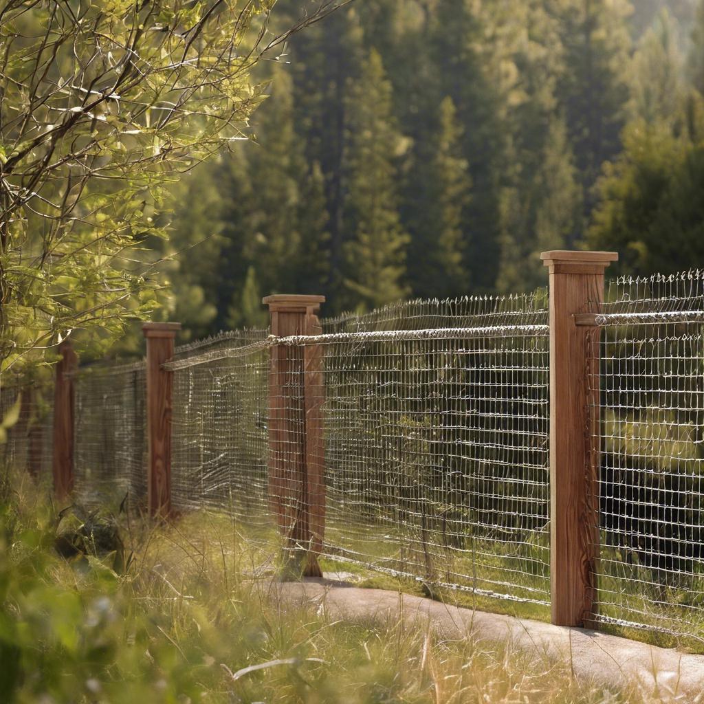 3. ⁤Practical Solutions: Functional‍ and Stylish Uses⁢ of Wood and Wire Fences