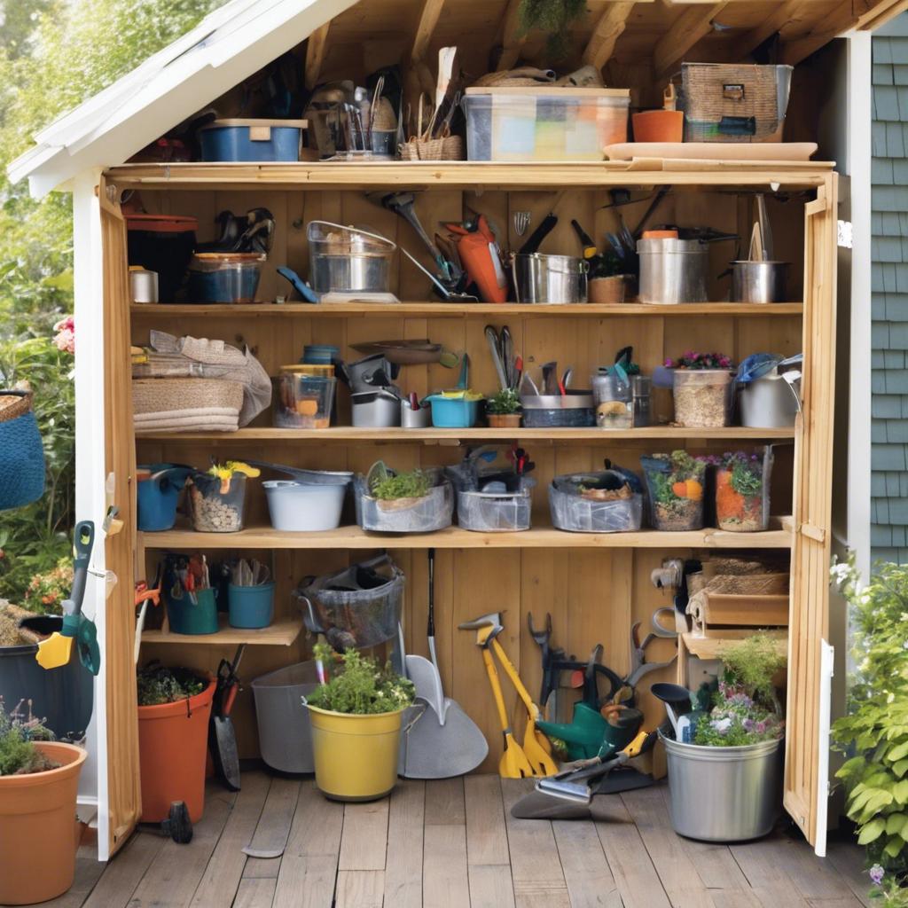 Innovative Shelving Ideas to Keep⁢ Your Tools and Supplies Organized