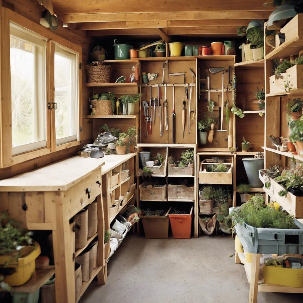 Repurposing Old Furniture for Stylish Storage Solutions in Your⁣ Garden Shed