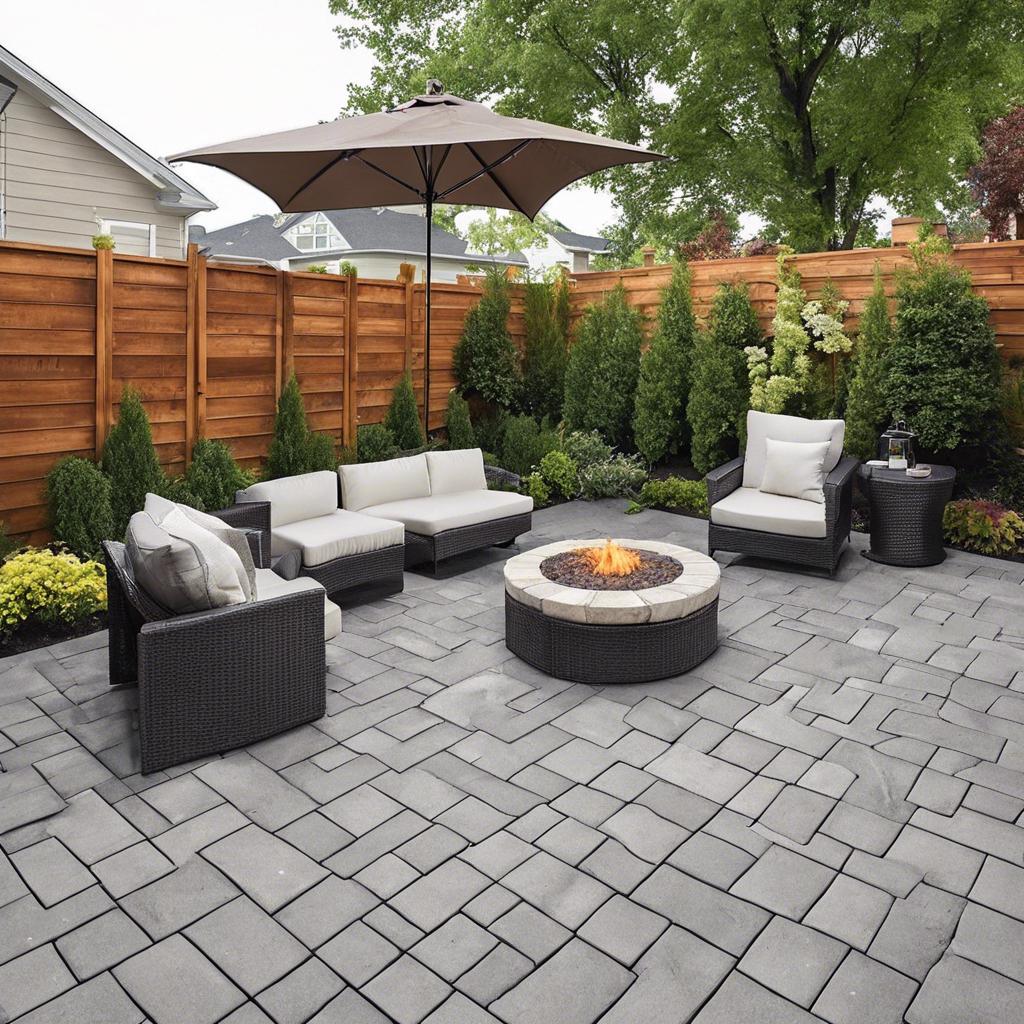 Innovative Paver⁢ Patterns for a Unique Outdoor Space