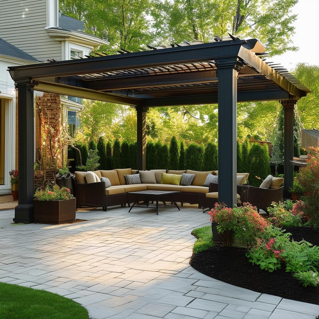 Innovative Patio Designs and Pergolas for Your Backyard Oasis