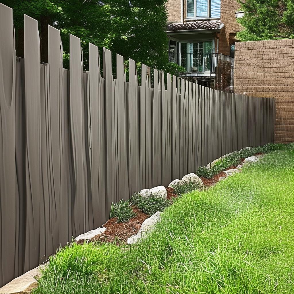 Imaginative ways to design composite fencing