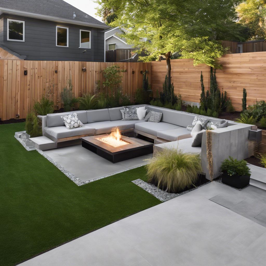 Designing a Multifunctional Modern Backyard