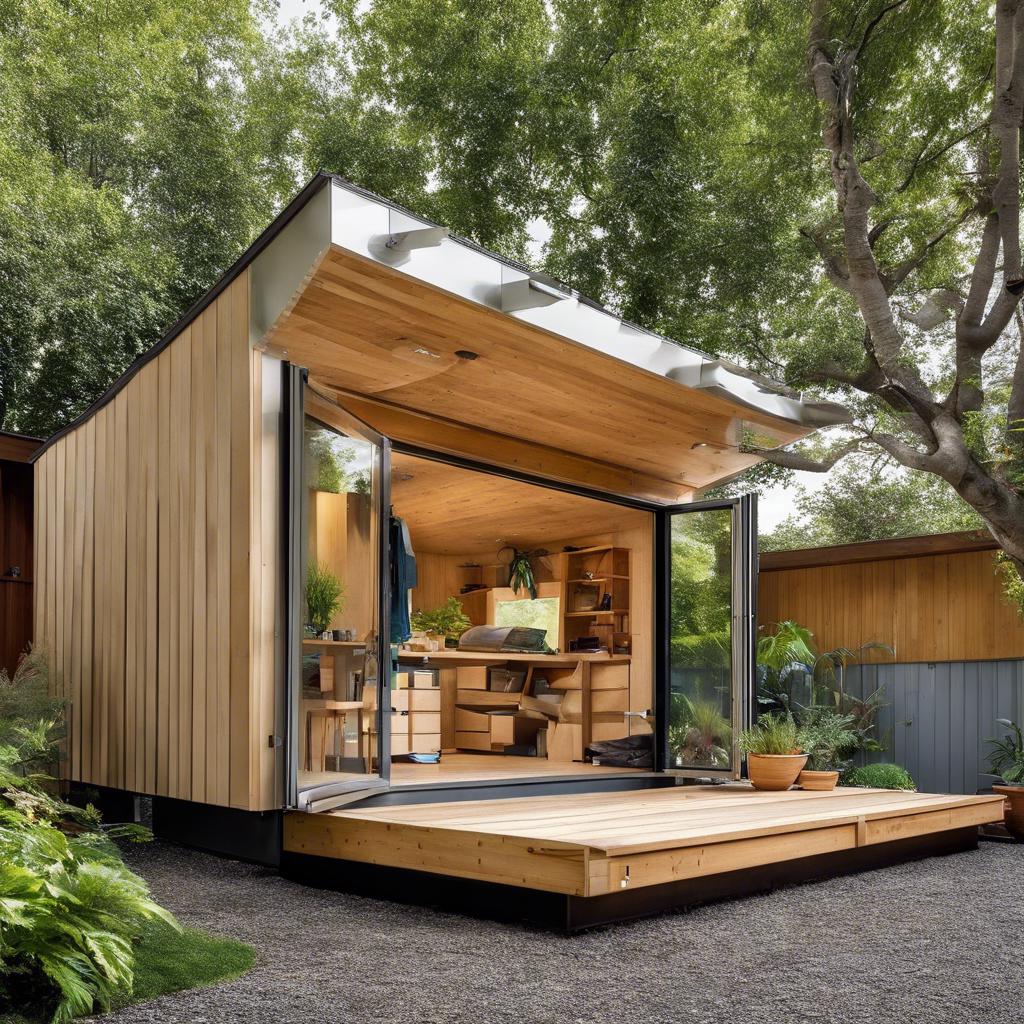 Choosing the Right ⁤Sustainable Materials for Your Modern ​Shed