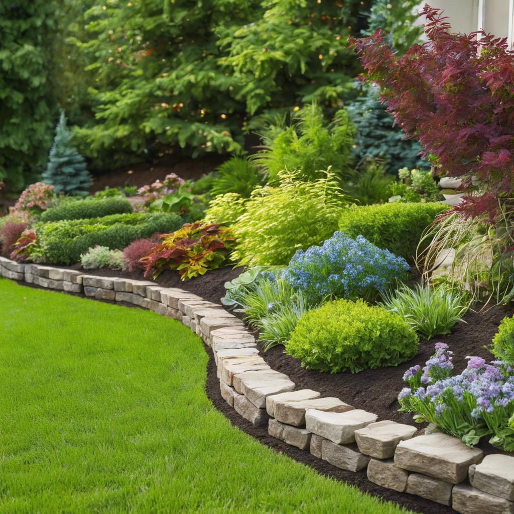 Creative Designs ⁤for Enhancing ⁢Your ‌Outdoor Space with ⁤Landscaping Borders Edging