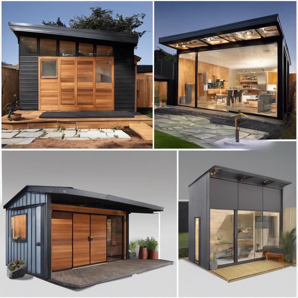 Sustainable materials for eco-friendly sheds