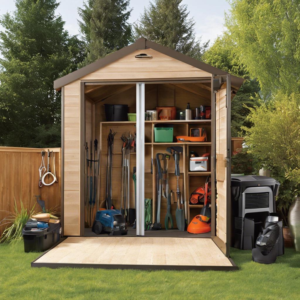 Security Features for Protecting Valuables in Outdoor Storage