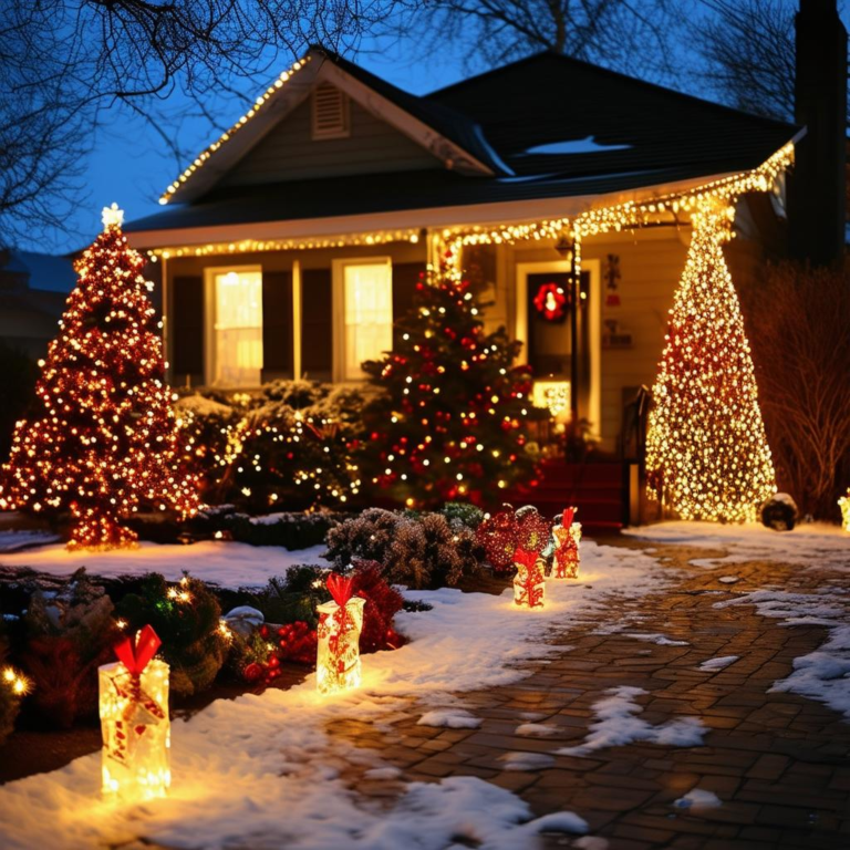 Sprucing Up Your Front Yard for a Merry Christmas!