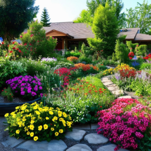 Blooming Beauty: Creative Front Yard Flower Garden Designs