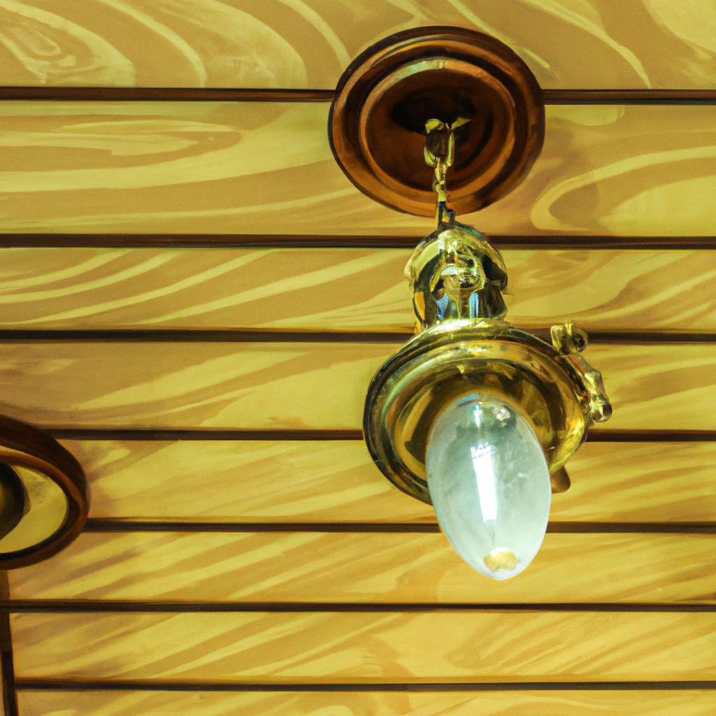 Utilize⁢ Vintage Lighting Fixtures