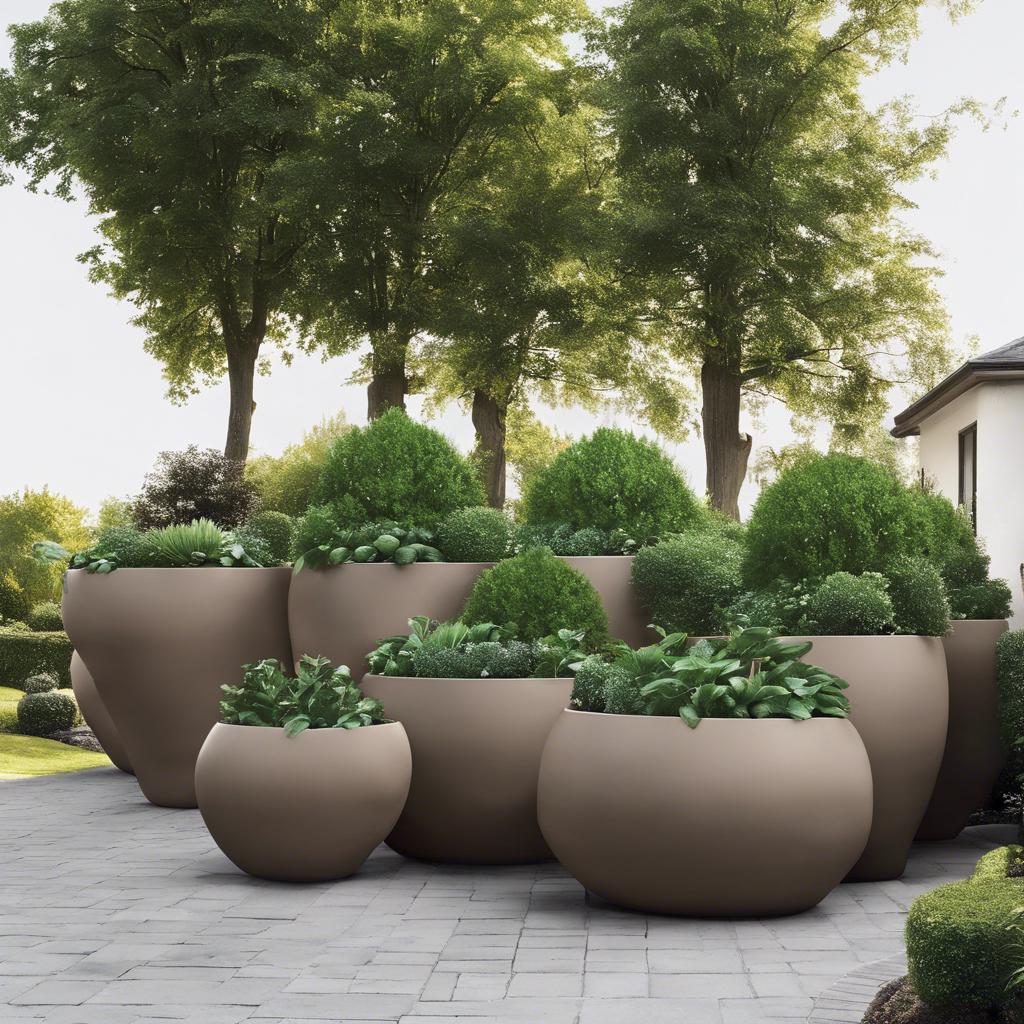 Creating Stunning ⁢Visual Impact with Large Garden Pots