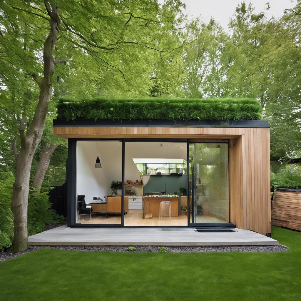 Eco-Friendly⁢ Materials for Building a Green Roof⁤ Shed