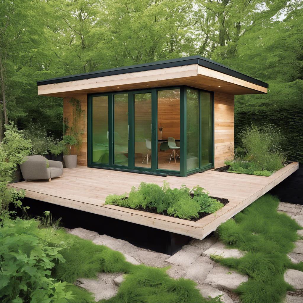 Introduction to Modern Sheds with Green Roofs