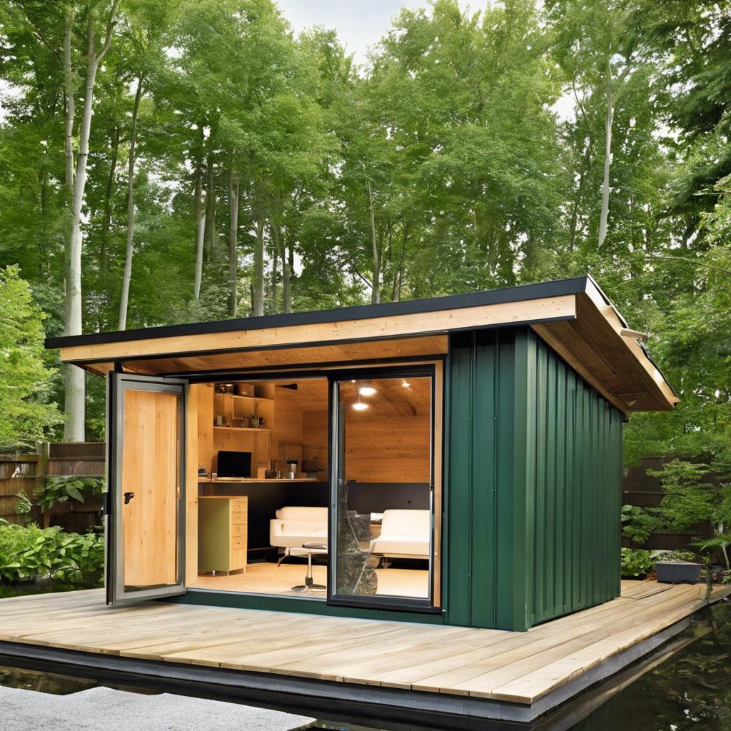 Maximizing Space and ‍Functionality in Eco-Friendly Sheds