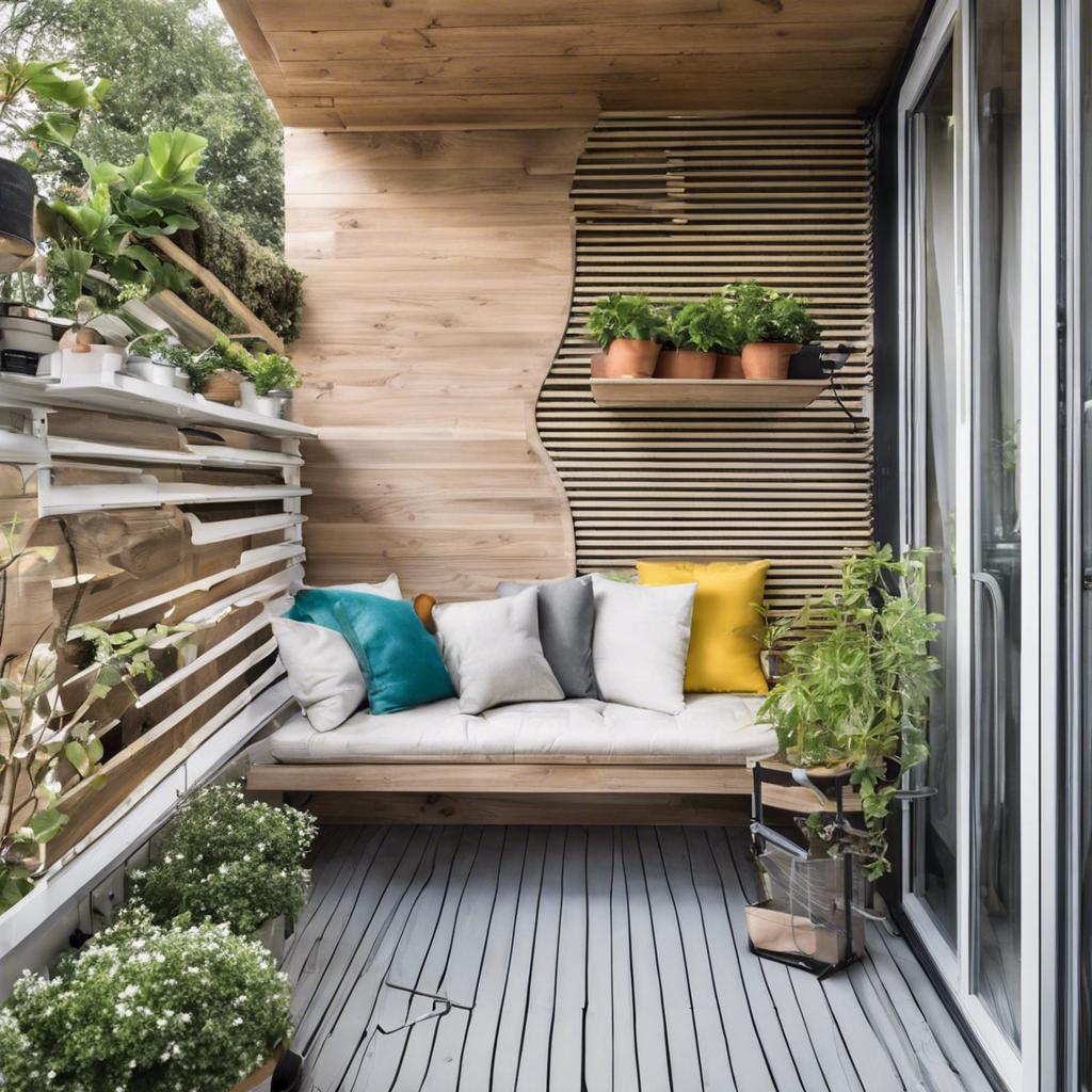 Innovative ⁣Space-Saving Solutions for Small Balcony Design