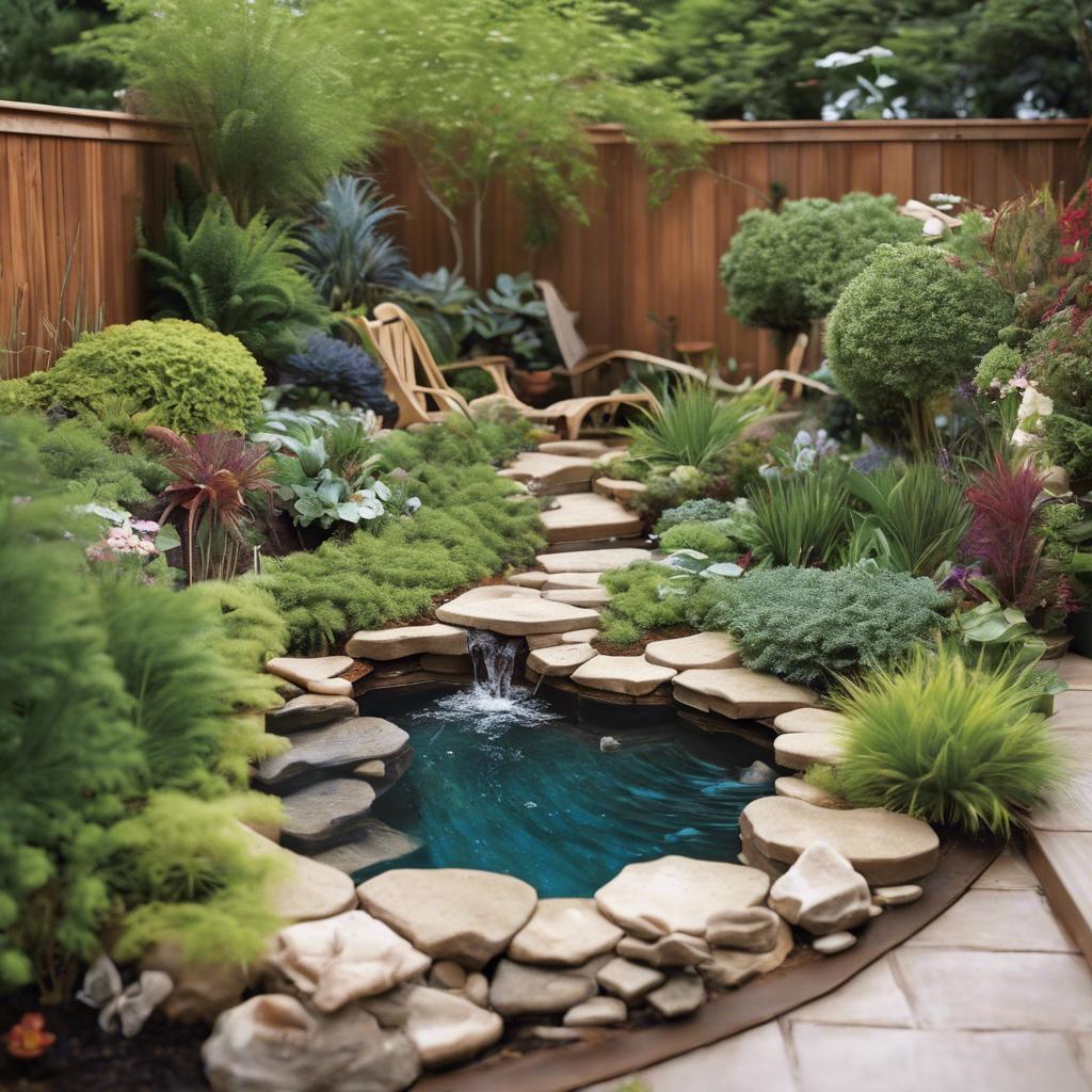 8. Maintaining Your Small Garden Landscape: Tips for Success