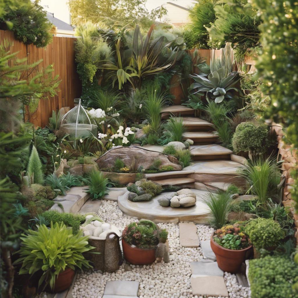 1. Maximizing Space in ⁤Your⁤ Small ⁣Garden Landscape