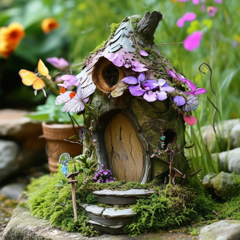 Ideas for creating an enchanting fairy garden outdoors