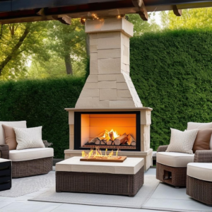 Enhance Your Outdoor Space with Stylish Fireplace Design Ideas