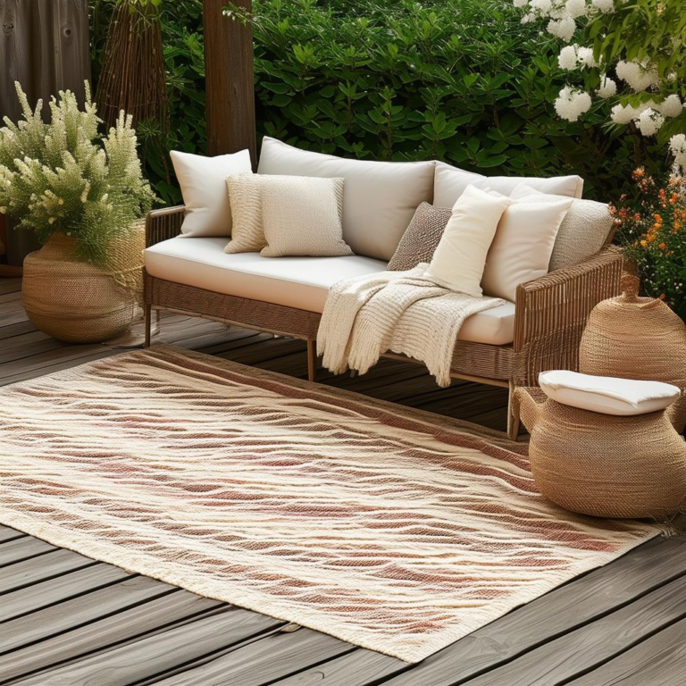 Enhance Your Outdoor Seating Area with Stylish Patio Rug Ideas