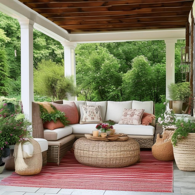 Elevate Your Outdoor Seating with Chic Patio Rug Ideas