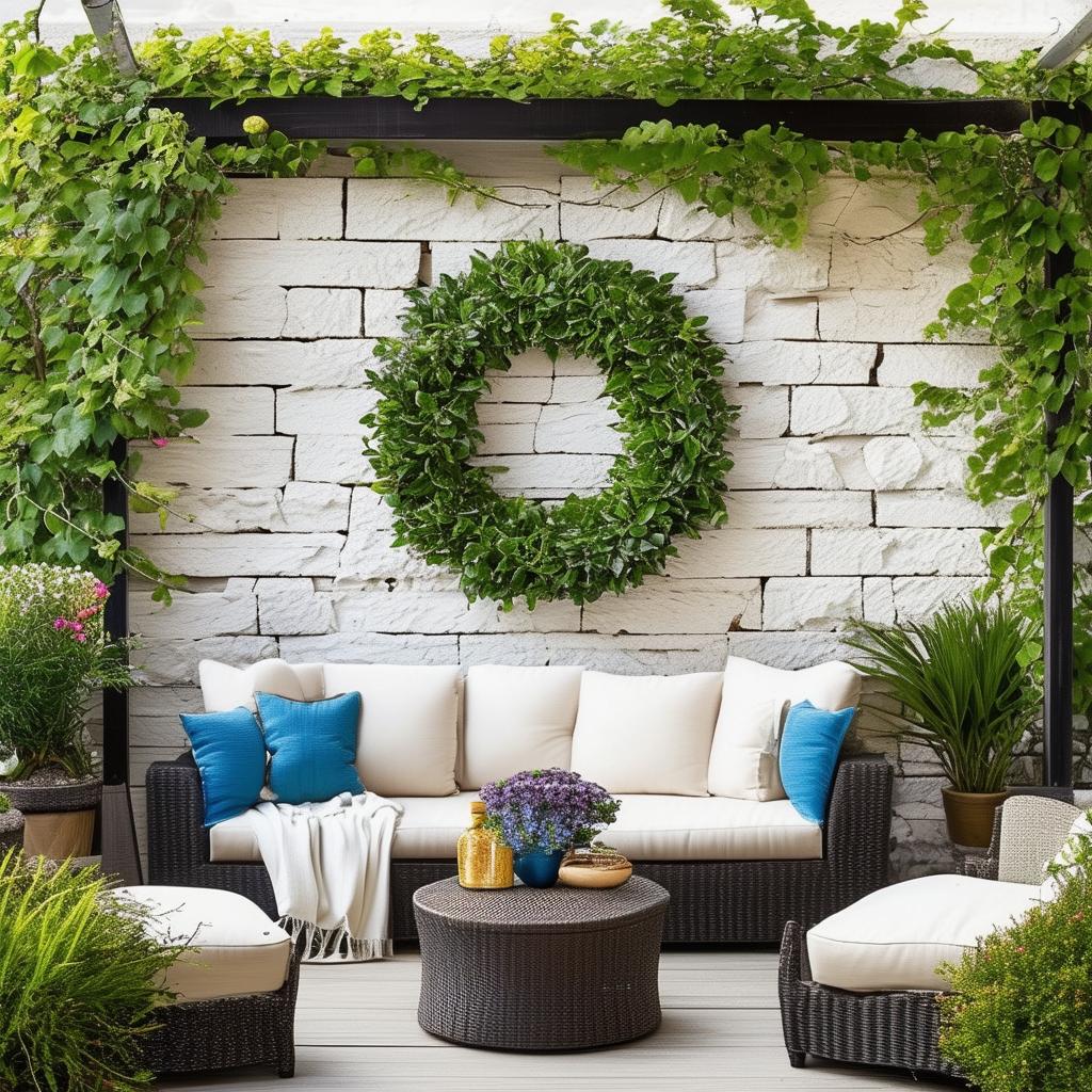 Chic Ways to Enhance Outdoor Spaces with Stylish Patio Wall Decor