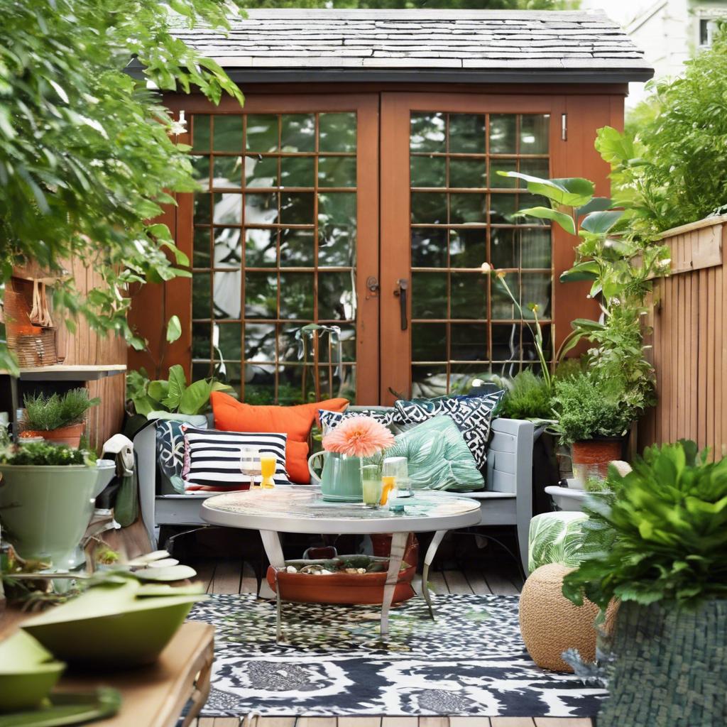 Compact Oasis: Small Garden ‍Patio Ideas for Limited Spaces