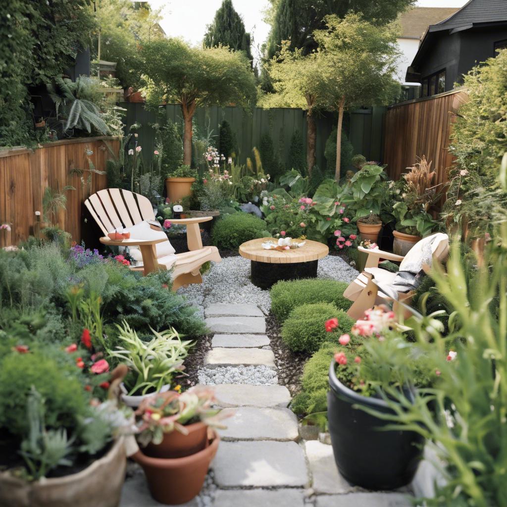 Adding color and texture to enhance your small garden landscape