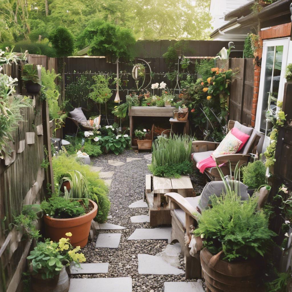 Creating a cozy oasis in your small garden landscape